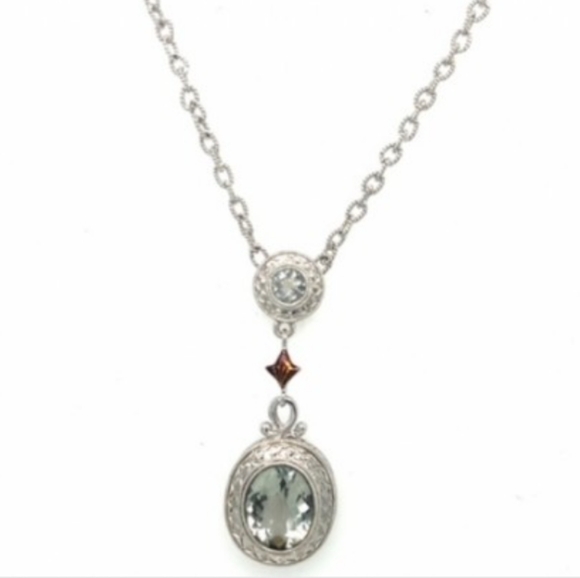 Gabriel & Co. 18K Sterling 4 Carat Aquamarine Stunning Elegant 🎁 - Picture 2 of 4